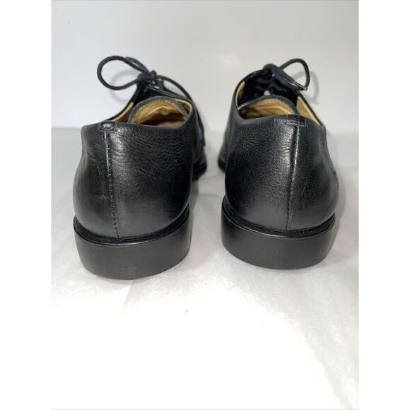 Sandro Moscoloni Shoes Mens 10EEE Vineyard Black Leather Old Money Classic core - Picture 5 of 7